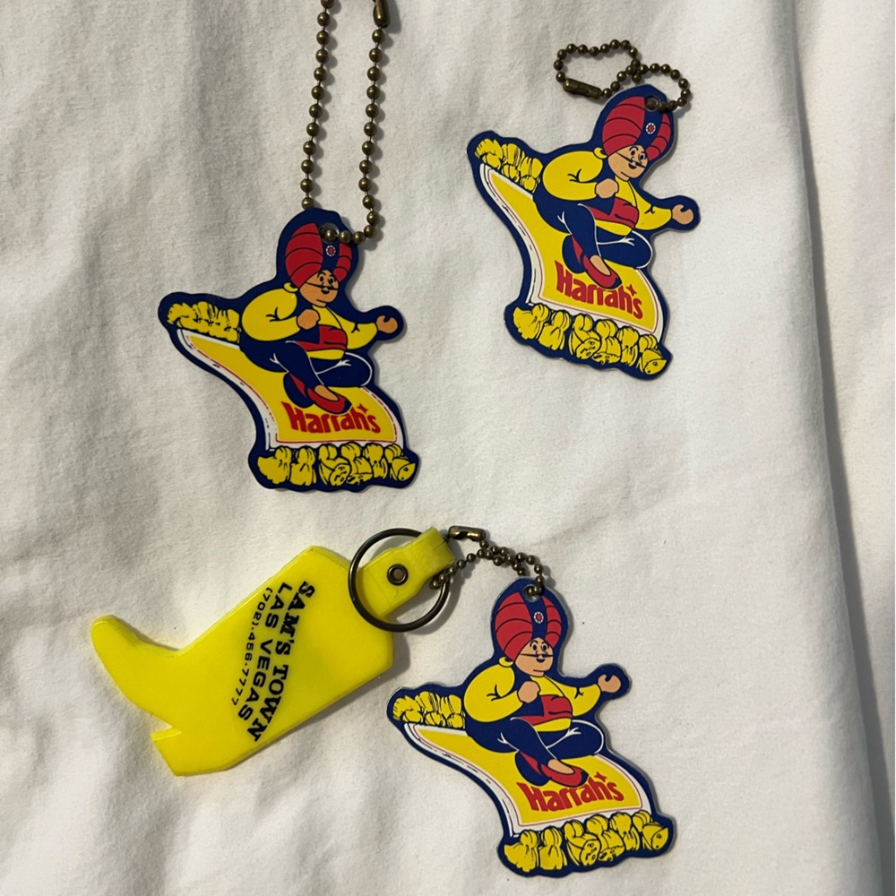 Vintage casino tag lot